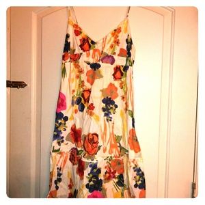 Floral colorful dress